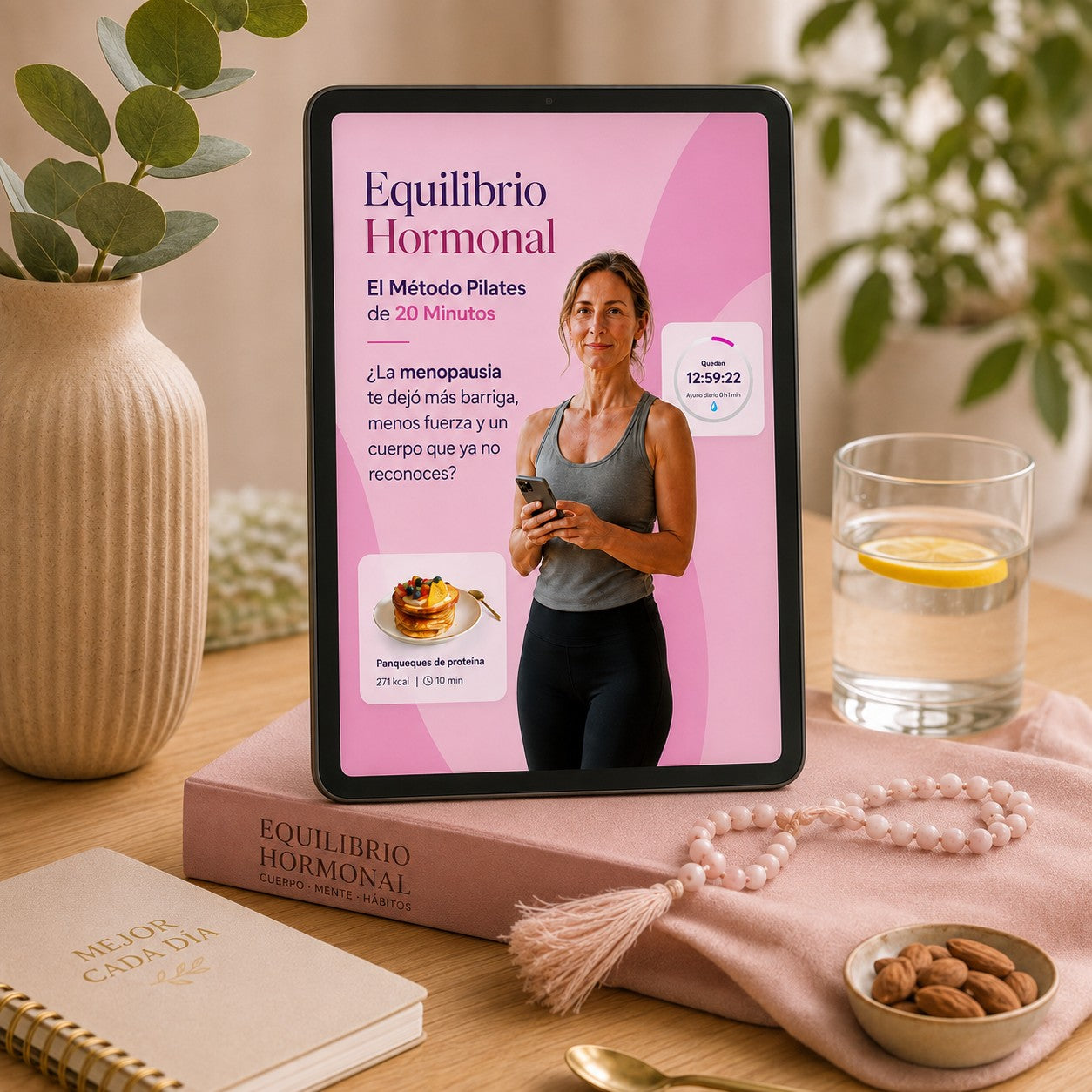 Equilibrio Hormonal El Método pilates 20 minutos + 45